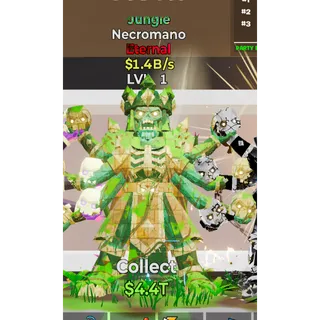 FORTNITE STEAL A BRAINROT NECROMANO 4 traits!