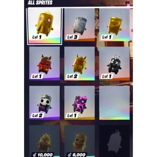Fortnite Gold Sprites, Normal Zero Point Sprite (ONLY 1)