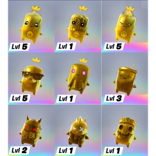 Fortnite Gold Sprites, Normal Zero Point Sprite (ONLY 1) | No Gold Zero Point