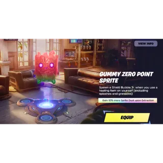 Fortnite Gummy Zero Point Sprite! Gummy ZP