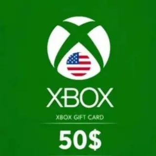 $50.00 Xbox Gift Card