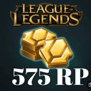 League of Legends 575 RP Gift Card - Global Digital Code