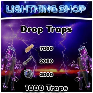 Material Bundle 1k Drop Traps / Wall Darts