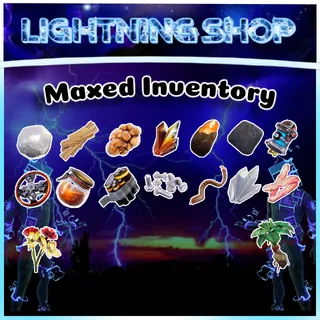 Maxed inventory of whatever you want. Read Description.
