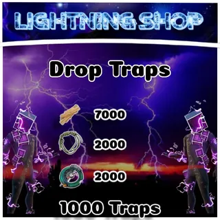 Material Bundle 1k Drop Traps / Wall Darts