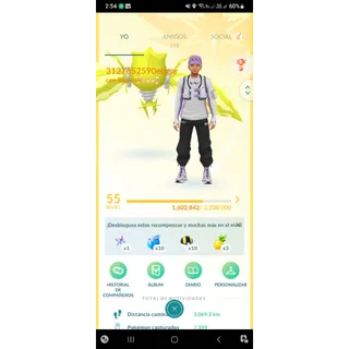 CUENTA POKEMON GO