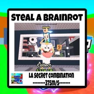 Steal A Brainrot - La Secret Combination 375M/s Fast 🟢