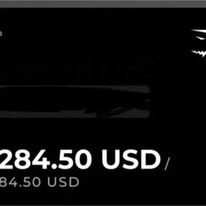 $284.50 Gym Shark Gift Card