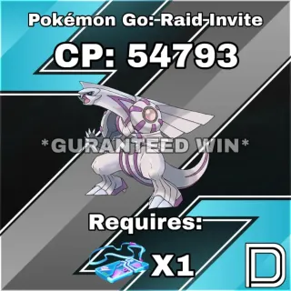 Pokemon go palkia raid