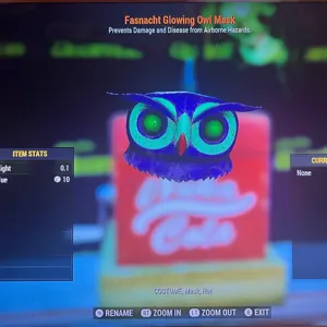 Fasnacht Glowing Owl