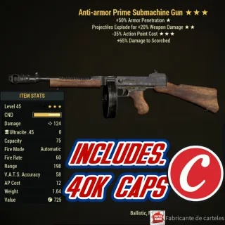 Anti Armor Explosive Submachine Gun ( AAE35 - AAE 35 )