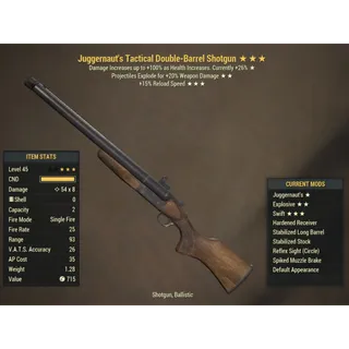 JE15 Double-barrel Shotgun 