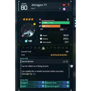 Jetragon ( God Roll ⚡ )  ( hidden power unlocked 🔥 )
