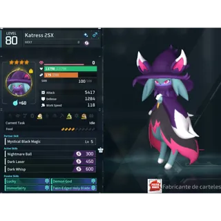 Katress ( God Roll ⚡ ) ( LUCKY PAL - SHINY ✨) ( hidden power unlocked 🔥 )
