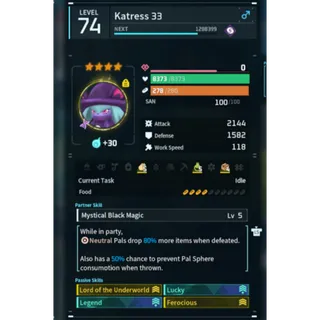 Katress + wixen noct ( God Roll ⚡ ) ( hidden power unlocked 🔥 )
