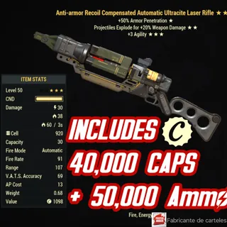 AAE3 Ultracite Laser Rifle + junk