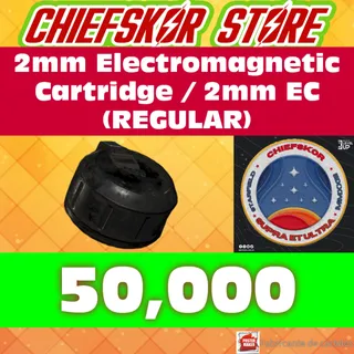 50,000 2mm Electromagnetic Cartridge Regular / 50K 2MM EC + 40,000 Caps 