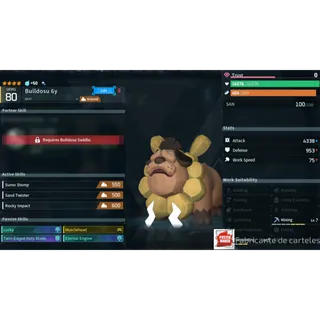 Bulldosu  ( God Roll ⚡ ) ( LUCKY PAL - SHINY ✨) ( hidden power unlocked 🔥 )