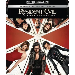 Resident Evil 6 Movie Collection