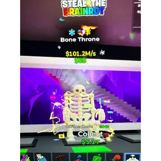Fortnite Steal The Brainrot Bone Throne three trait