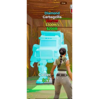 Fortnite steal the brainrot Garbagzilla-Diamond