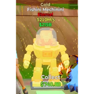 Steal the Brainrot Fortnite Fishini Mechinini gold