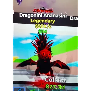 Fortnite Steal the brainrot darkness Dragonini Ananasini