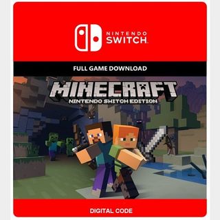 minecraft nintendo switch edition code