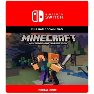 minecraft nintendo switch edition digital code