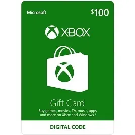 $100 Xbox Gift card