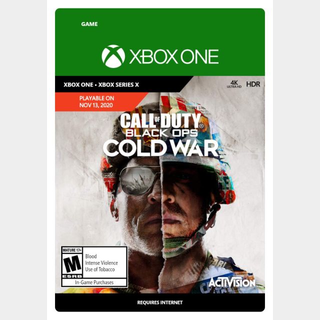 call of duty cold war - xbox one target