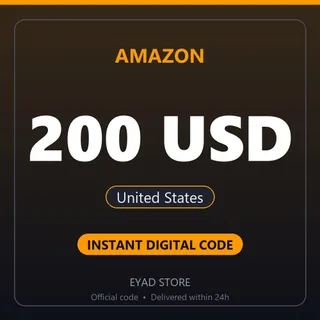 Amazon 200 USD Gift Card - United States