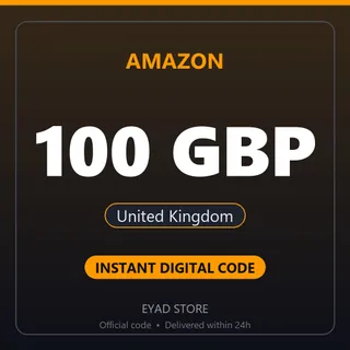 Amazon 100 GBP Gift Card - United Kingdom