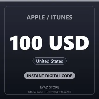 Apple / iTunes 100 USD Gift Card - United States