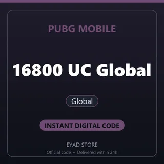 PUBG Mobile Top-Up - 16800 UC Global - Global