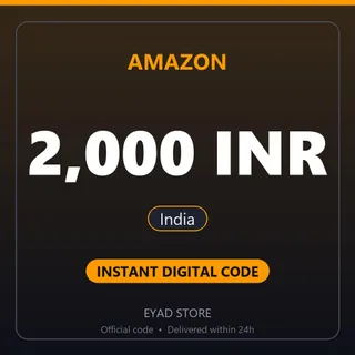 Amazon 2000 INR Gift Card - India