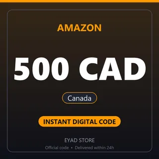 Amazon 500 CAD Gift Card - Canada