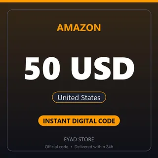 Amazon 50 USD Gift Card - United States