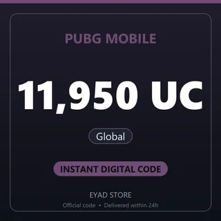 PUBG Mobile Top-Up - 11,950 UC - Global