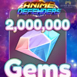 [Anime Defenders] 2M Gems (2.000.000) Gems - Fast delivery