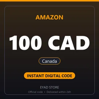 Amazon 100 CAD Gift Card - Canada