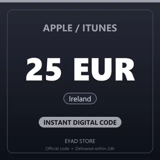 Apple / iTunes 25 EUR Gift Card - Ireland