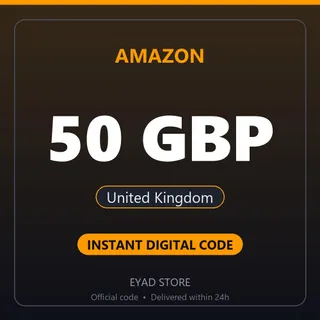 Amazon 50 GBP Gift Card - United Kingdom