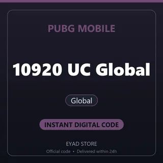 PUBG Mobile Top-Up - 10920 UC Global - Global