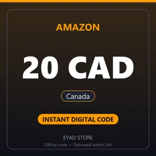 Amazon 20 CAD Gift Card - Canada
