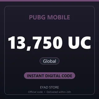 PUBG Mobile Top-Up - 13,750 UC - Global