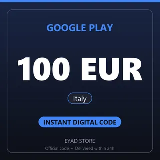Google Play 100 EUR Gift Card - Italy