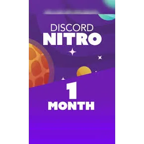 Discord Nitro 1 Month - Discord Gift - GLOBAL