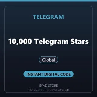 Telegram Top-Up - 10,000 Telegram Stars - Global