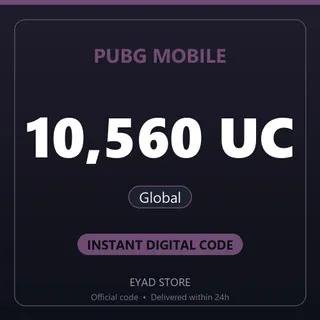 PUBG Mobile Top-Up - 10,560 UC - Global
